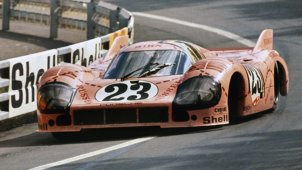 Porsche 917 20 Pink Pig at Le Mans